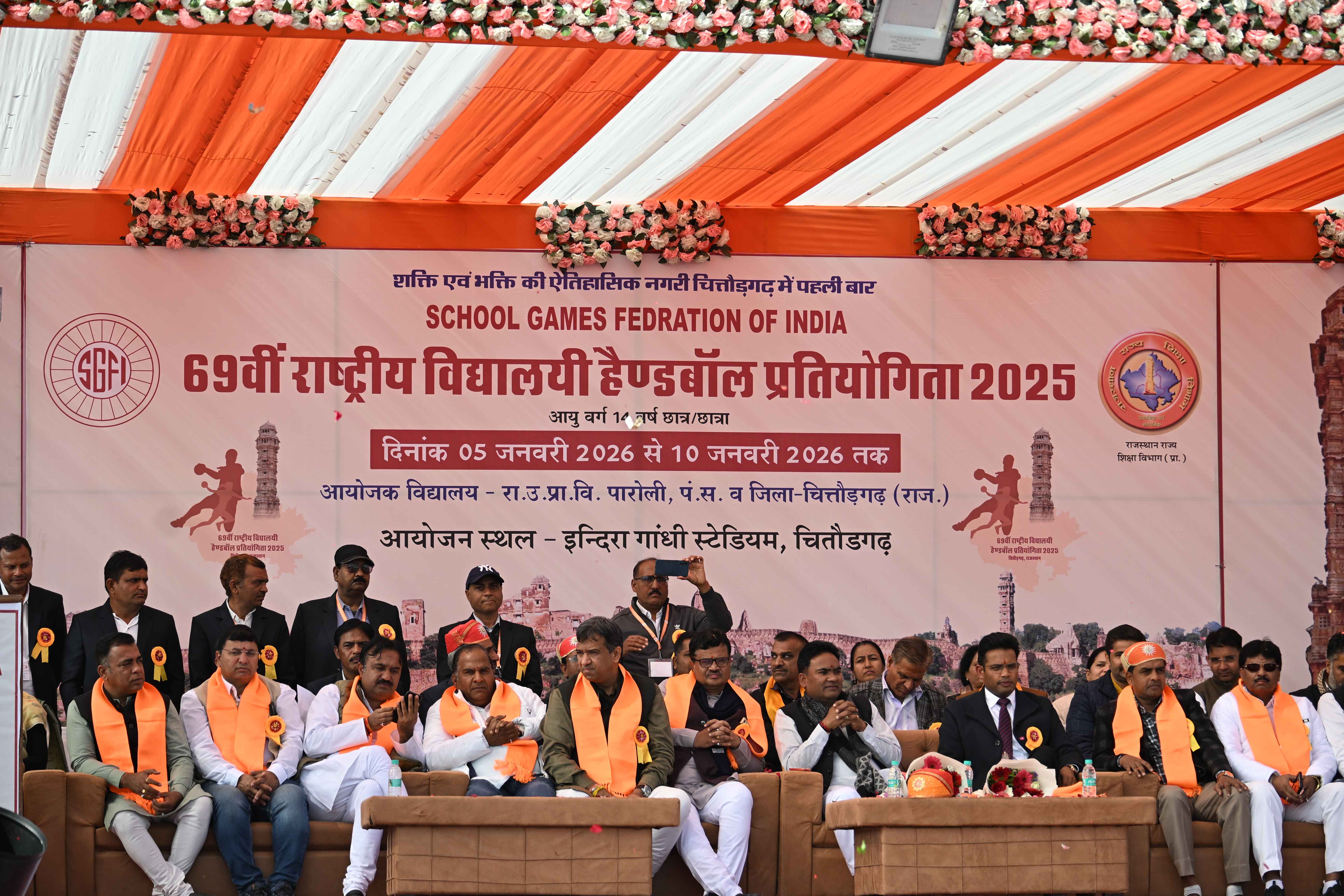 राजस्थानी संस्कृति के बिखरे रंग, एक भारत-श्रेष्ठ भारत की दिखी झलक