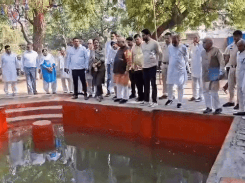 फरीदाबाद में MLA ने लिया छठ घाटों का जायजा