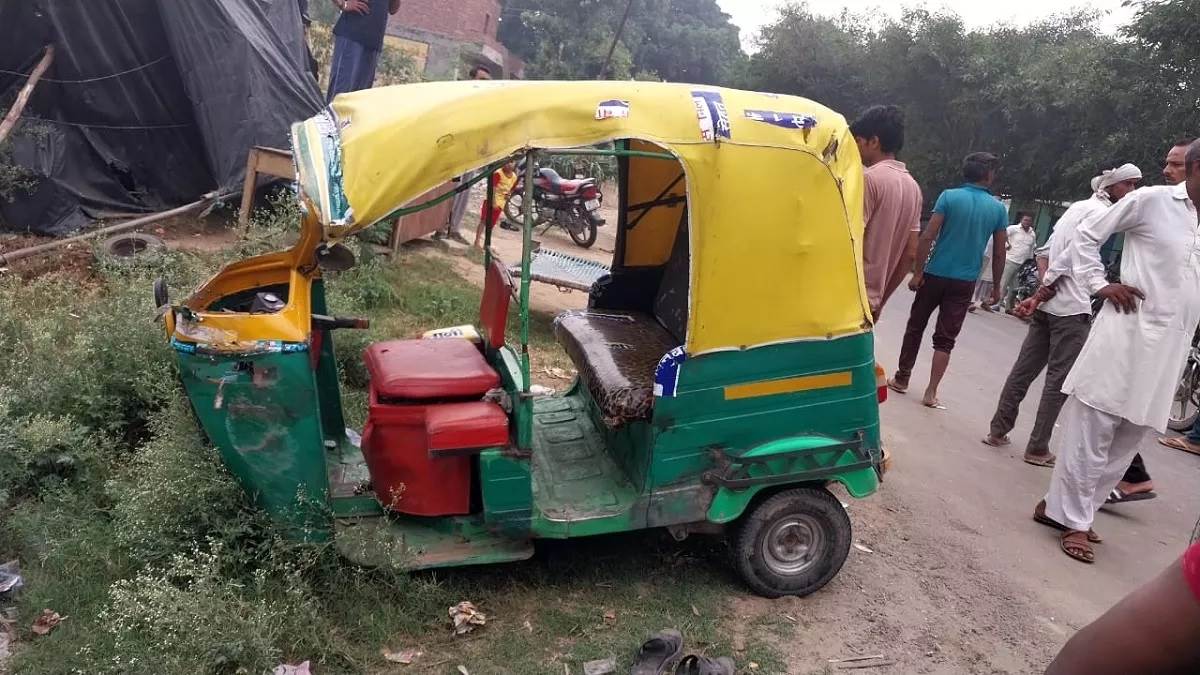 फरीदाबाद में ऑटो पलटा, महिला की मौत